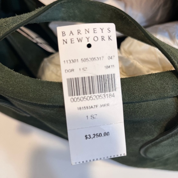 CELINE GREEN SUEDE BAG - Picture 7 of 16